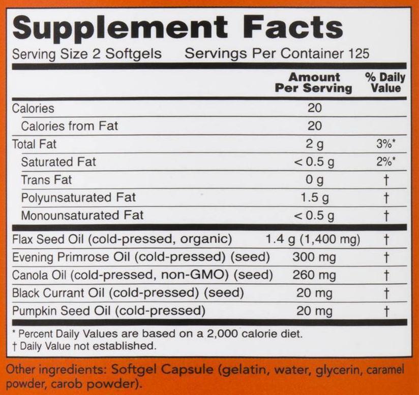Now Omega 3-6-9, 1000 mg | Muscle Players