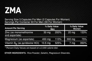 Optimum Nutrition ZMA | Muscle Players