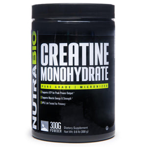 NutraBio Creatine Monohydrate [300 gram] | Muscle Players